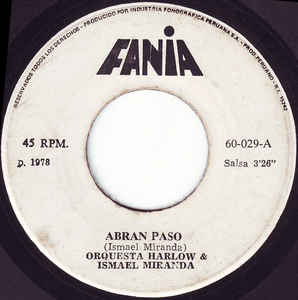 Abran Paso / Lamento De Un Guajiro (Vinyl, 7