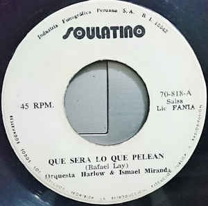 Que Sera Lo Que Pelean / No Hay Chance (Vinyl, 7